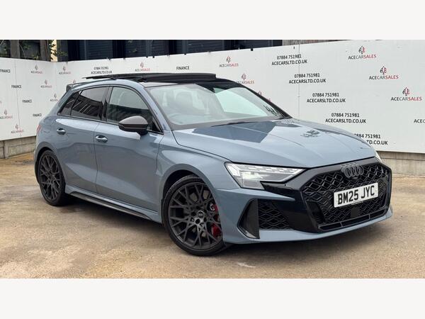 2025 Audi RS3 Rs 3 Tfsi Quattro Carbon Black 5dr S Tronic
