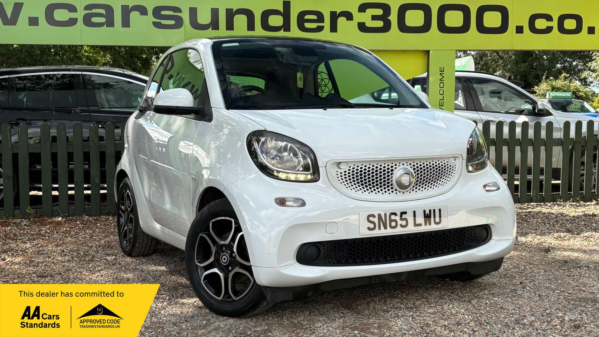 2015 Smart Fortwo in White for sale