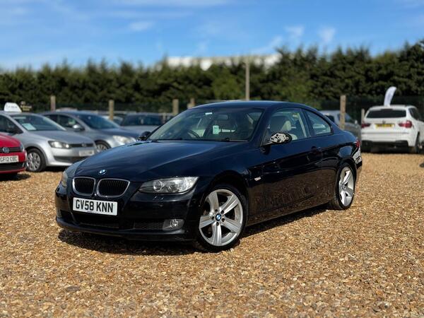 Blue 2008 BMW 3 Series 2.0TD 320d SE Coupe 2d auto Coupe Rear-wheel drive Automatic