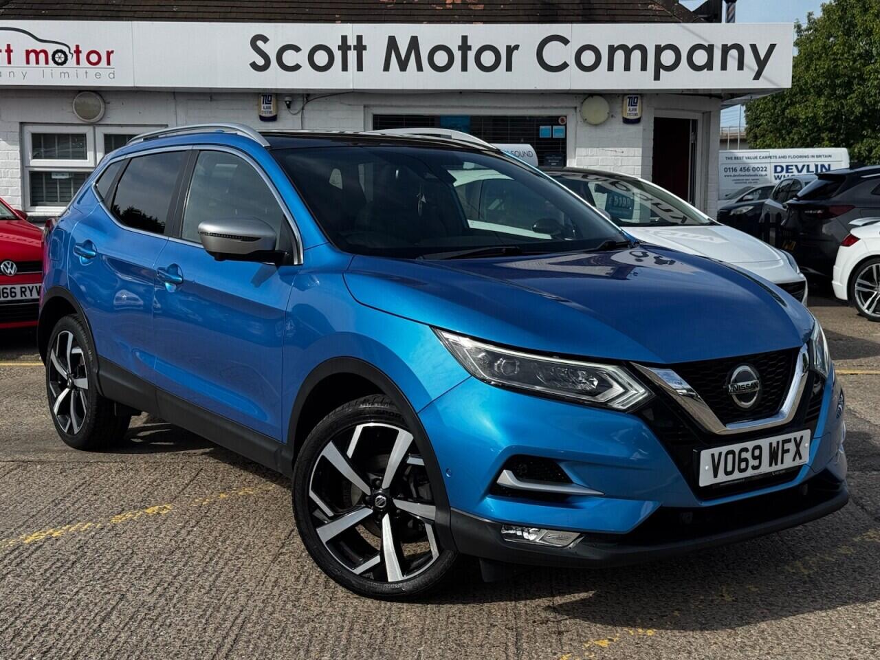 2019 Nissan Qashqai in Blue for sale