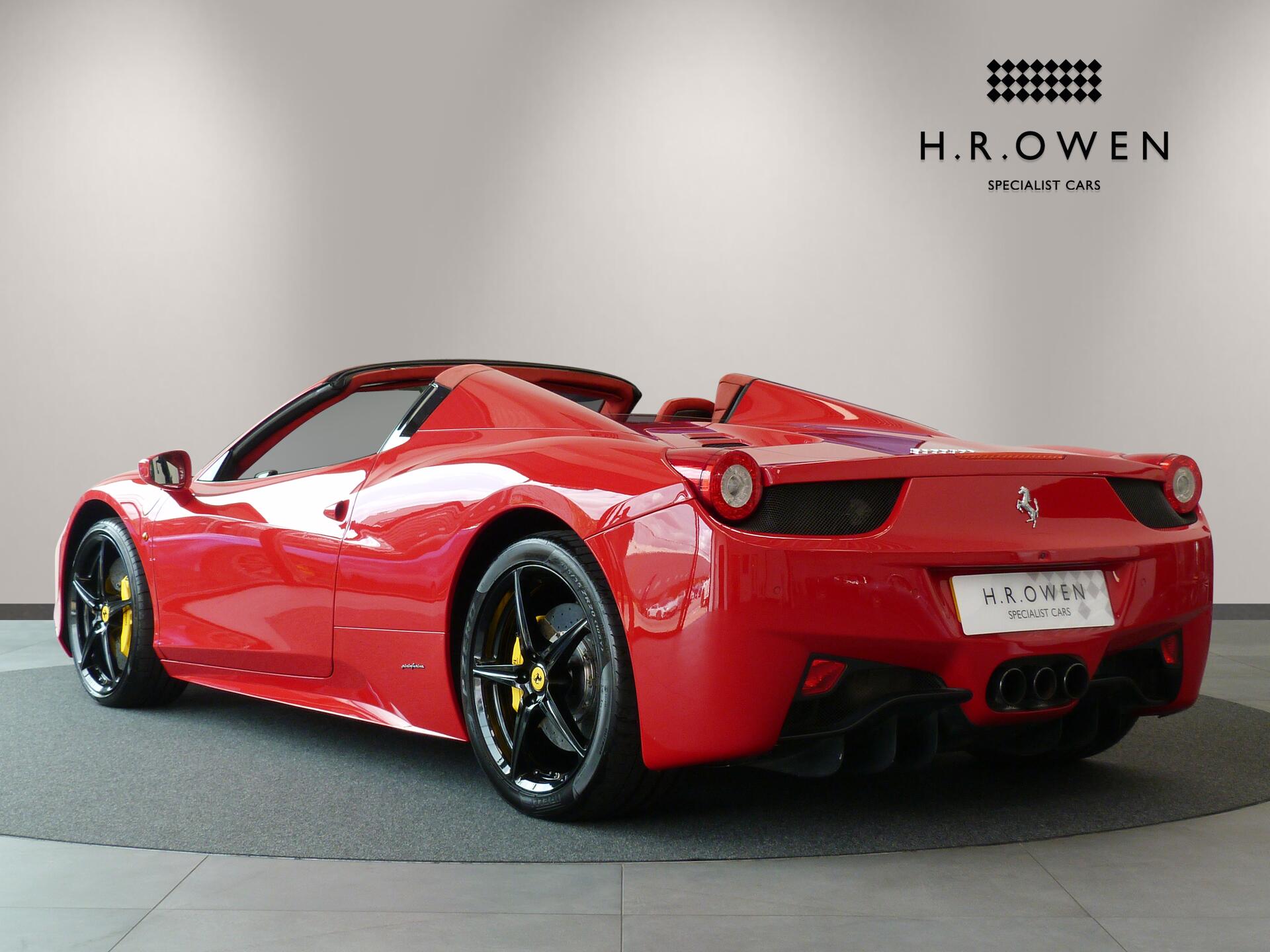 Ferrari 458 view 2