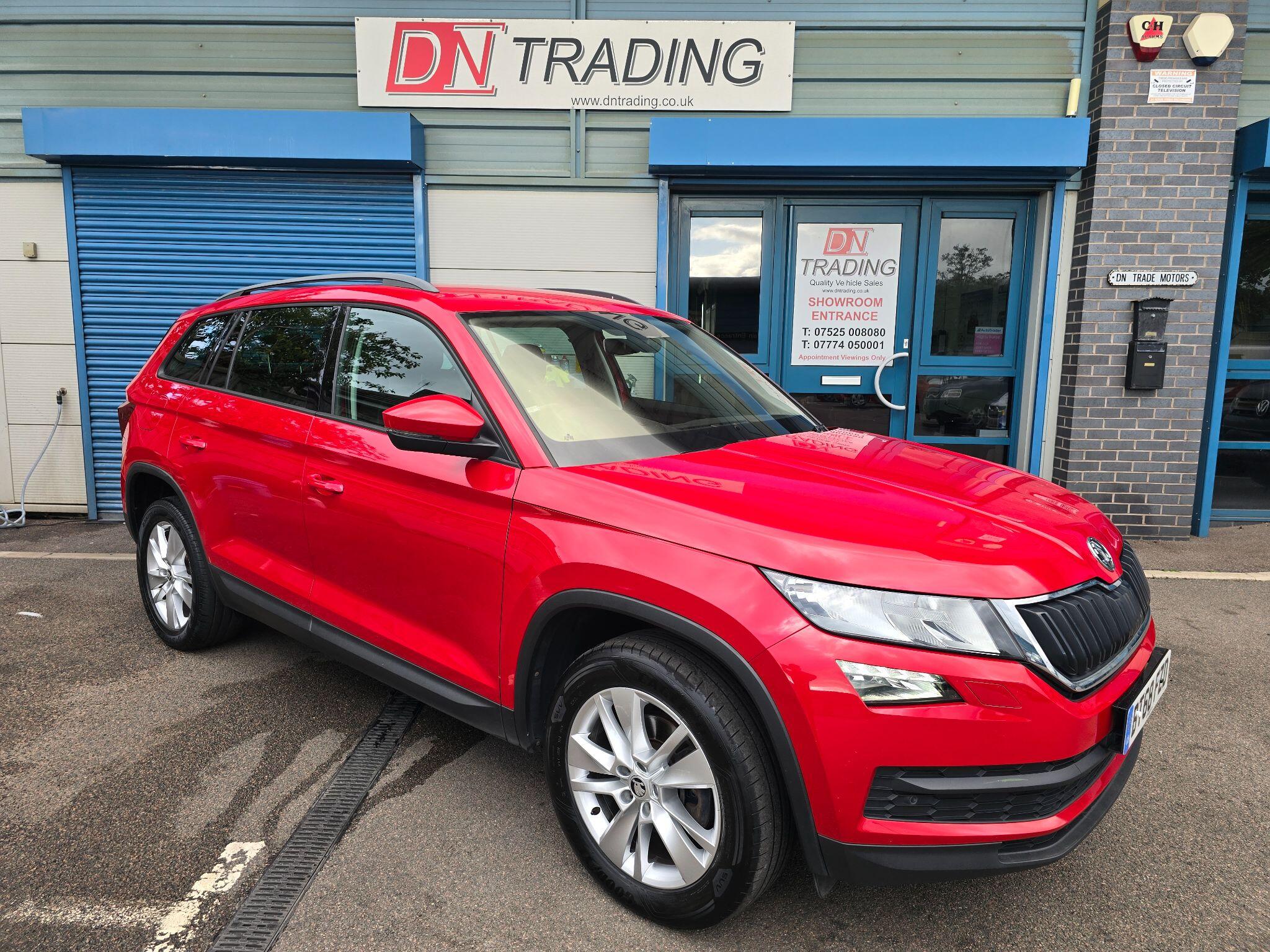 2018 Skoda Kodiaq in Red for sale