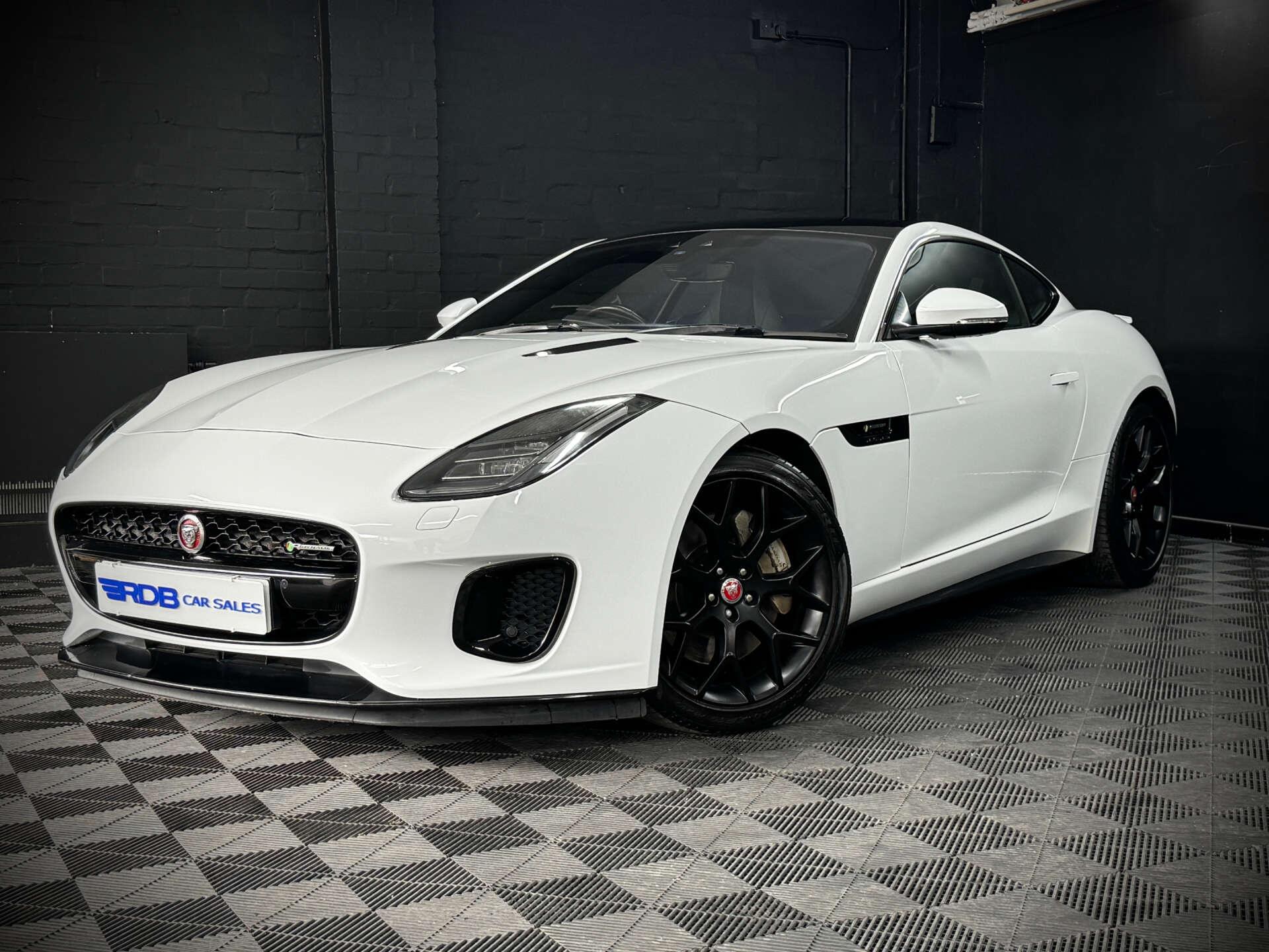 2019 Jaguar F-Type in White for sale