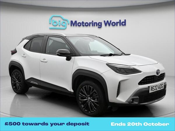 White 2022 Toyota Yaris Cross Estate Front-wheel drive Automatic
