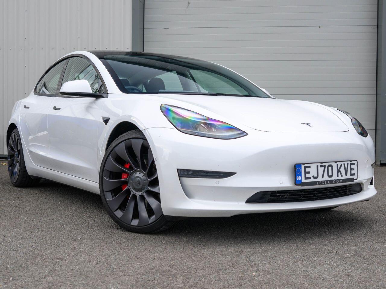 2020 Tesla Model 3 in White for sale