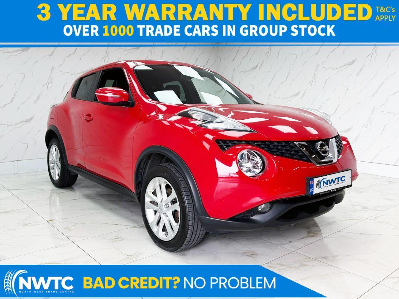 2017 Nissan Juke in Red for sale