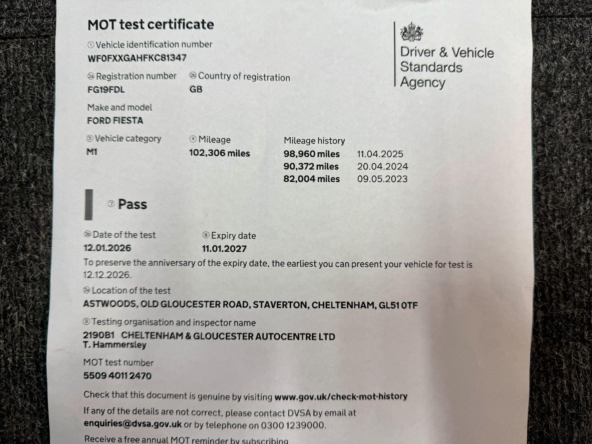 2019 Ford Fiesta 1.0T EcoBoost Titanium X Euro 6 (s/s) 3dr • 102,263 miles image 14
