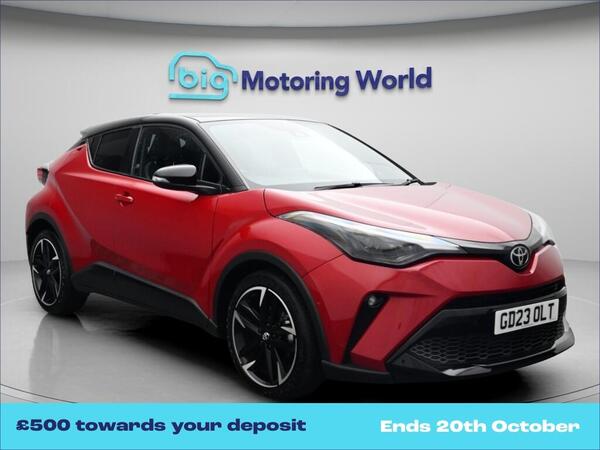 Red 2023 Toyota C-HR Hatchback Front-wheel drive Automatic