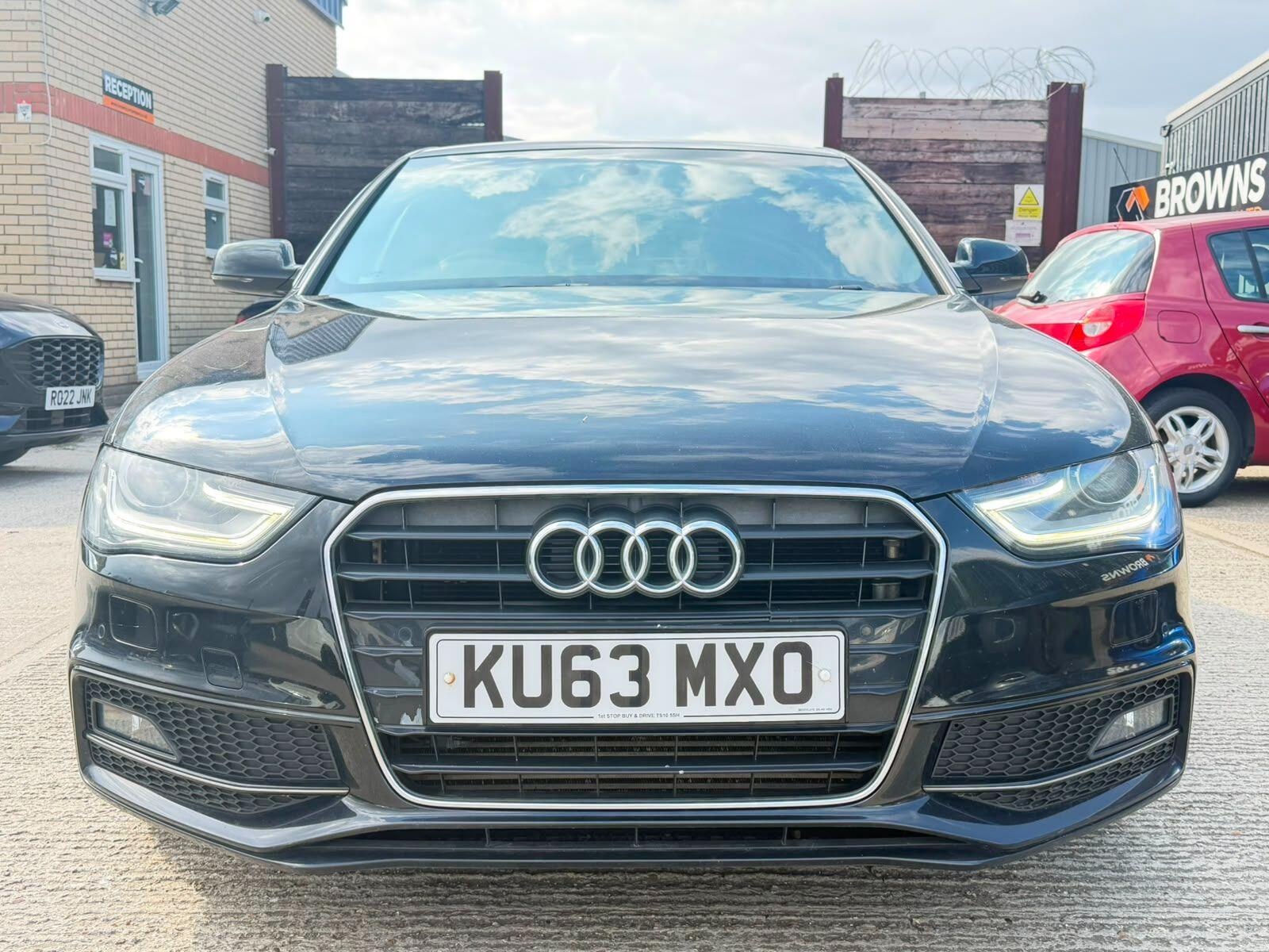 Audi A4 view 2