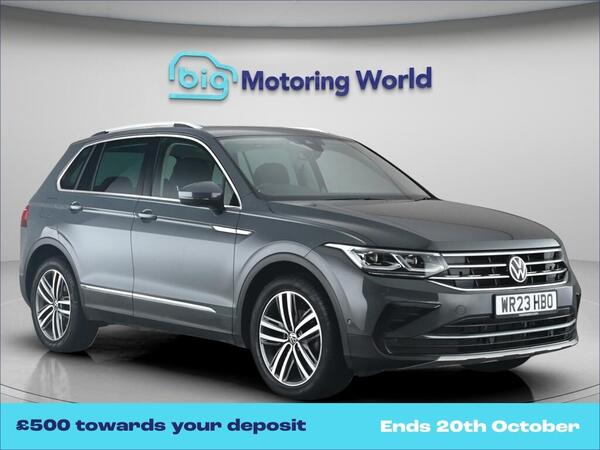 Grey 2023 Volkswagen Tiguan Estate Front-wheel drive Automatic