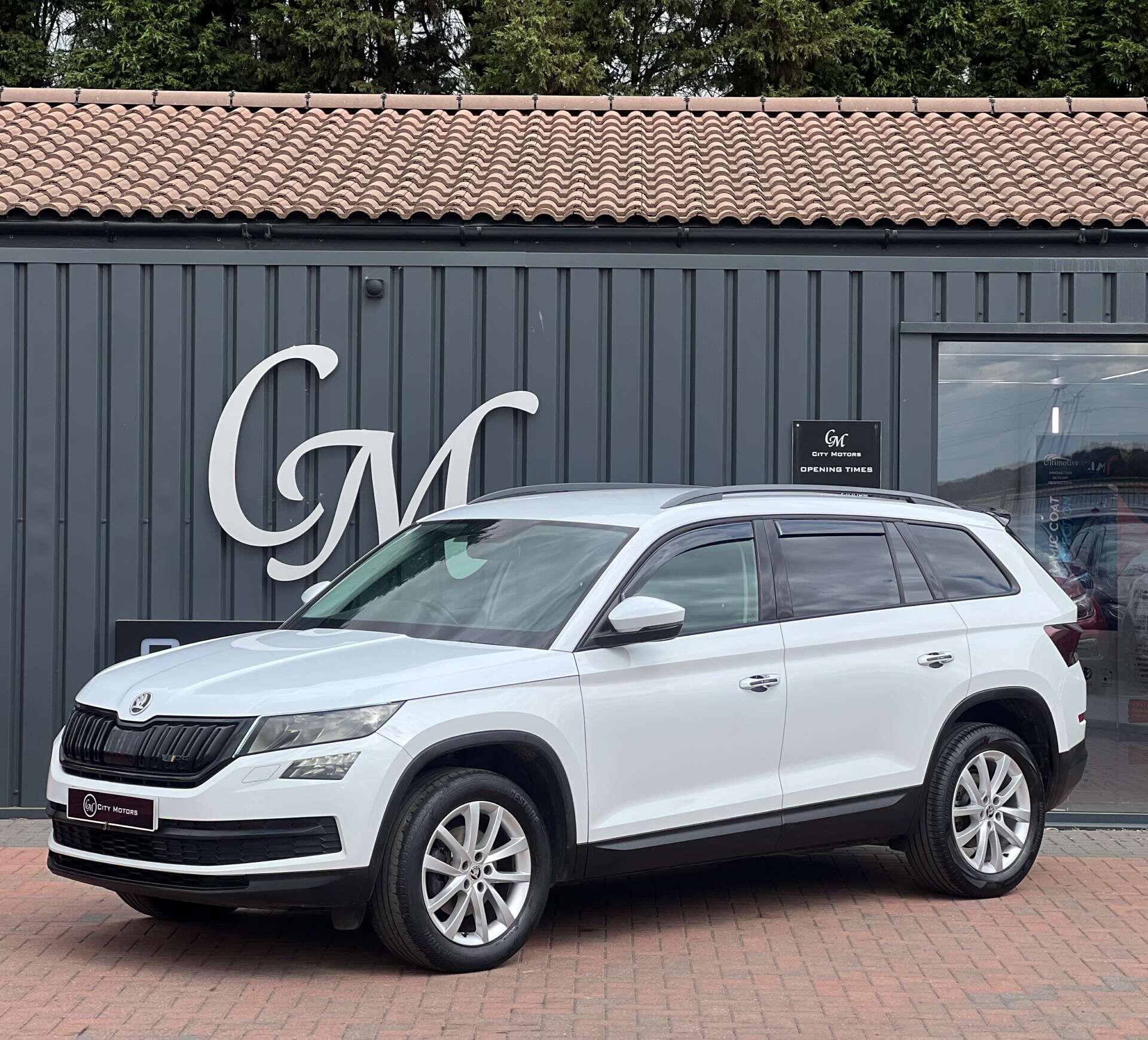2018 Skoda Kodiaq in White for sale