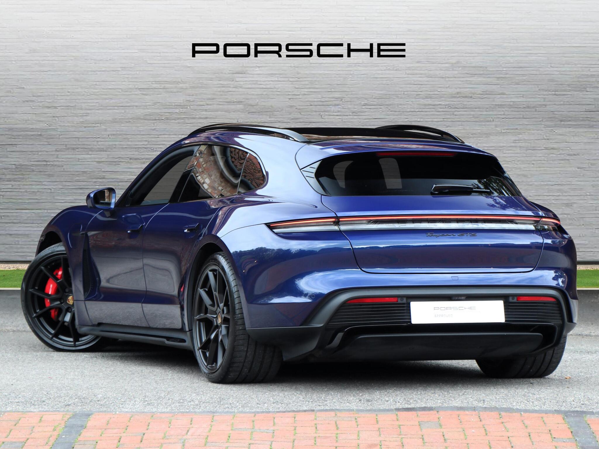 Porsche Taycan view 2
