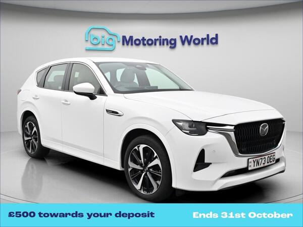 White 2023 Mazda CX-60 SUV/Crossover All-wheel drive Automatic