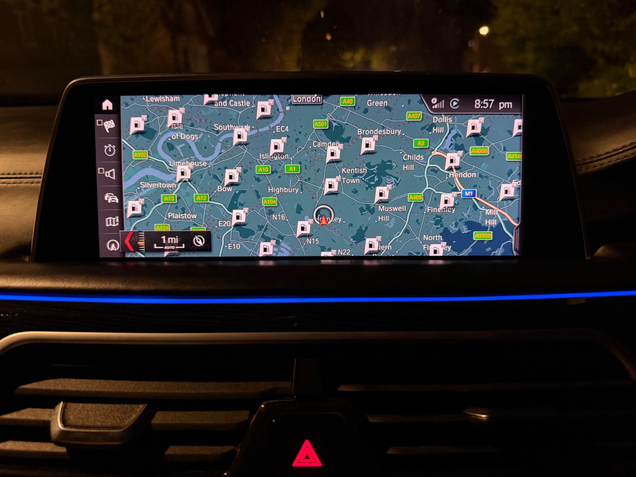 BMW 7 Series view 45
