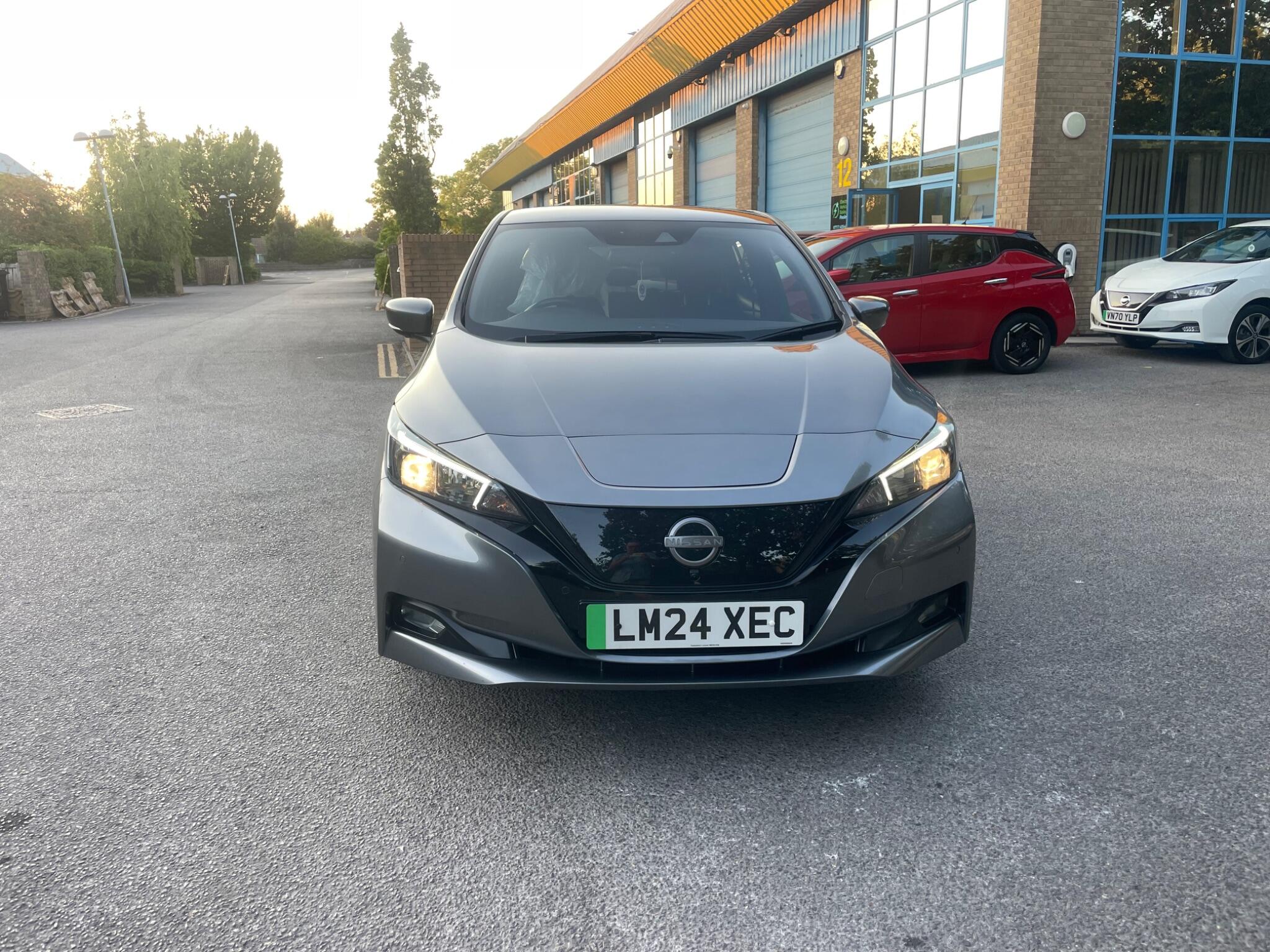 2024 NISSAN LEAF N CONNECTA 40.6 HATCHBACK 5DR 2024 AUTOMATIC RANGE 168 MILES ODOMETER 31183... photo