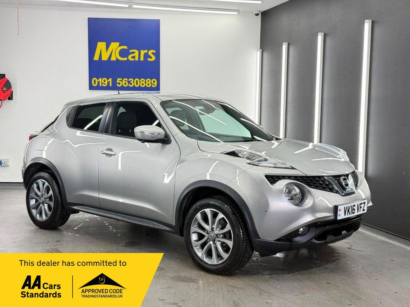 2016 Nissan Juke in Silver for sale