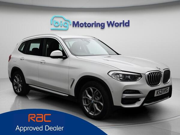 White 2021 BMW X3 SUV/Crossover All-wheel drive Automatic