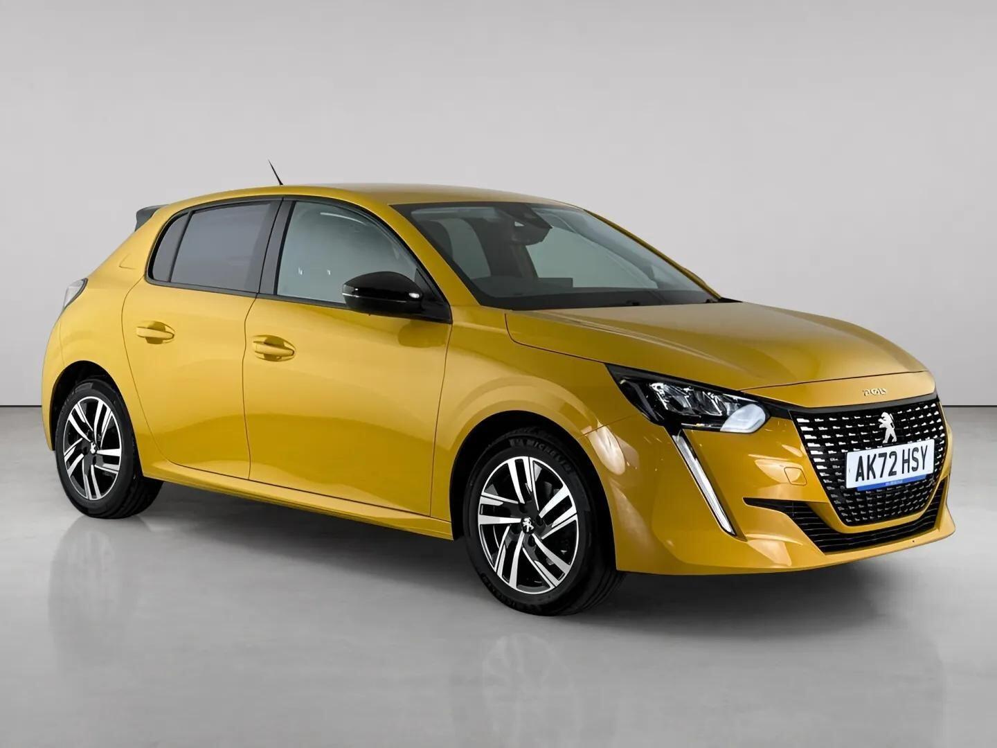 2023 Peugeot 208 in Yellow for sale