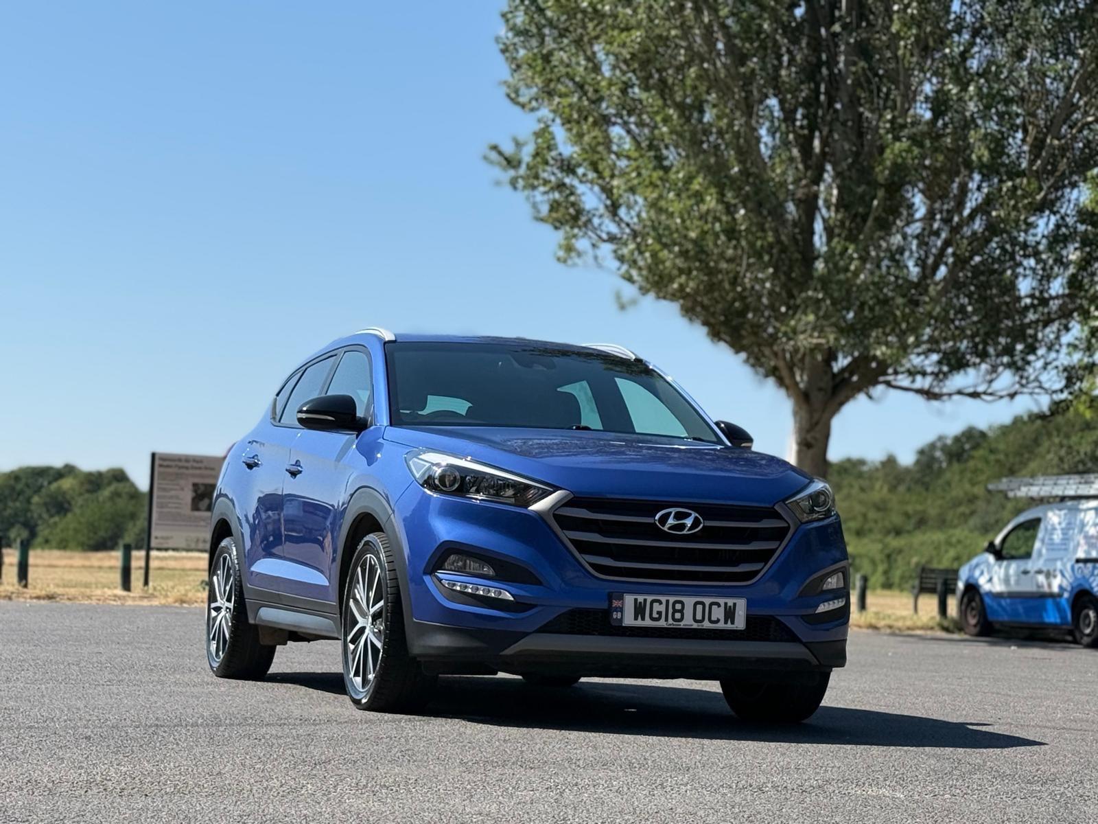 2018 Hyundai Tucson in Blue for sale