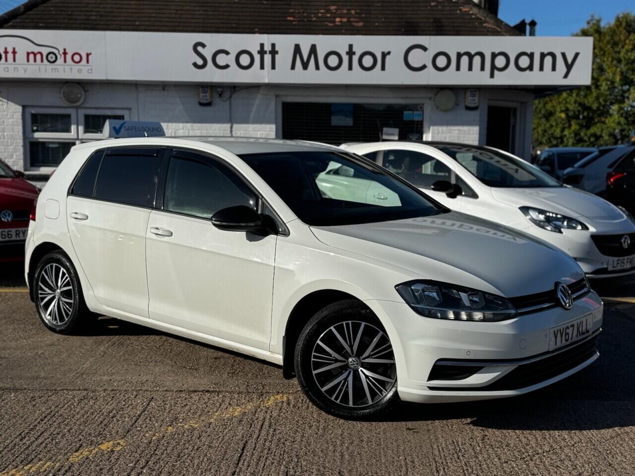 2017 Volkswagen Golf in White for sale