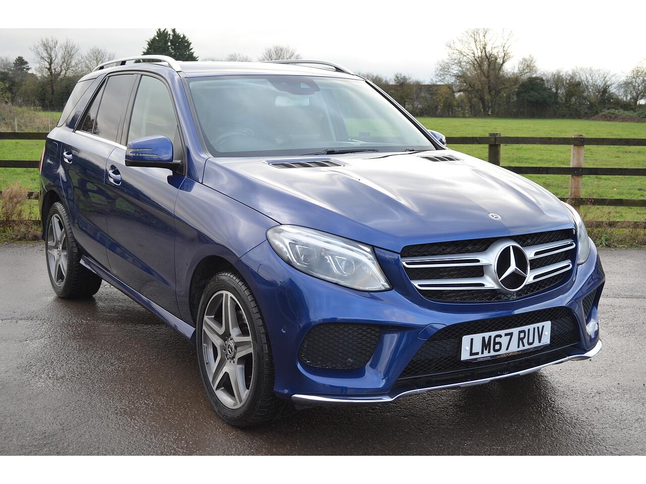2017 Mercedes-Benz Gle in Blue for sale