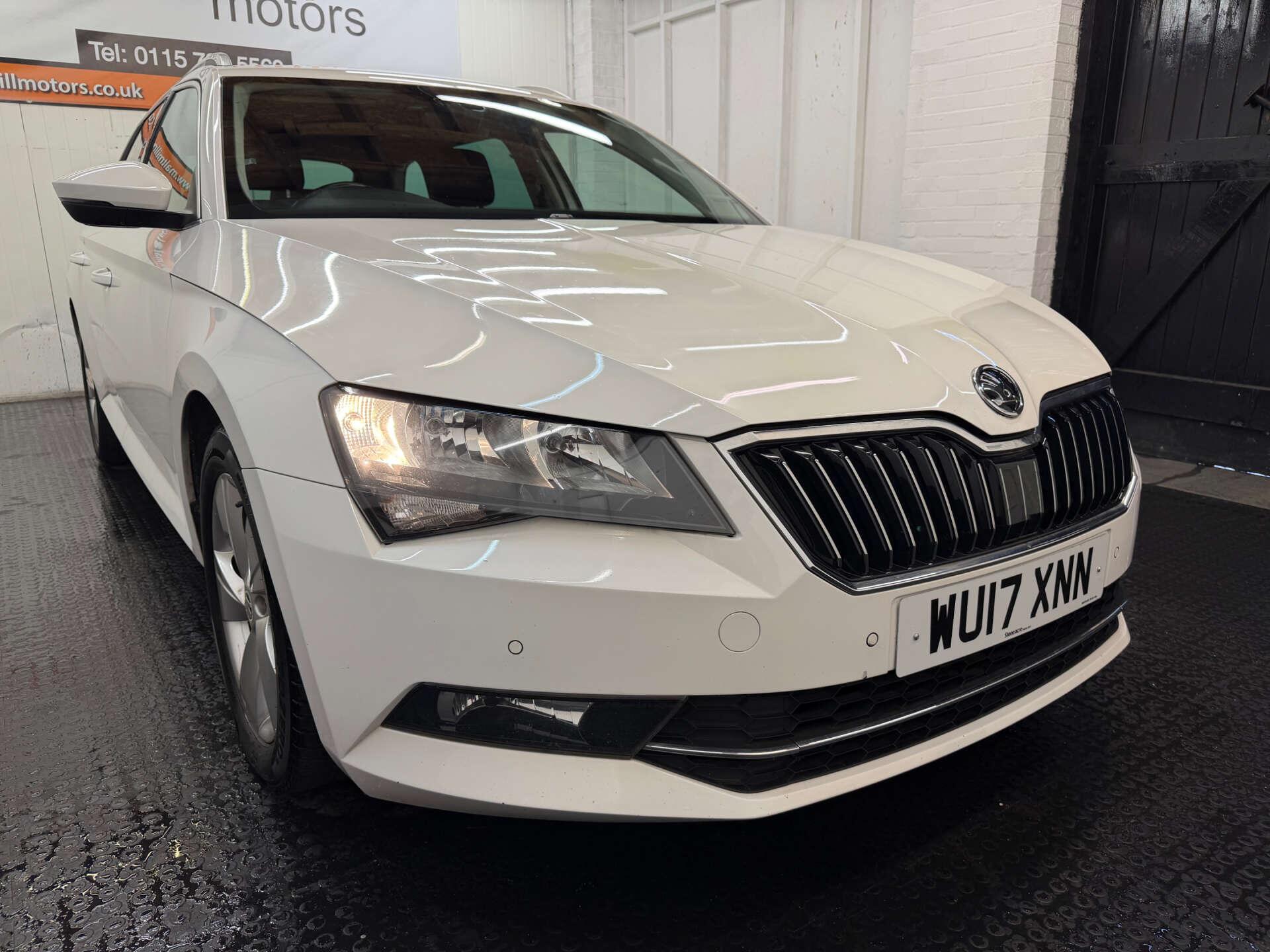2017 Skoda Superb in White for sale