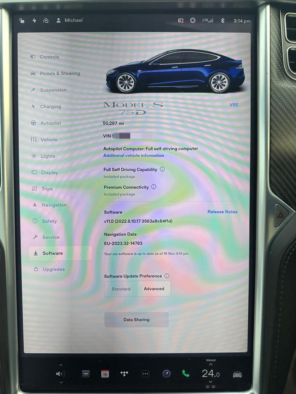 2018 Tesla Model S 75D (Dual Motor) Auto 4WD 5dr • 50,297 miles image 17
