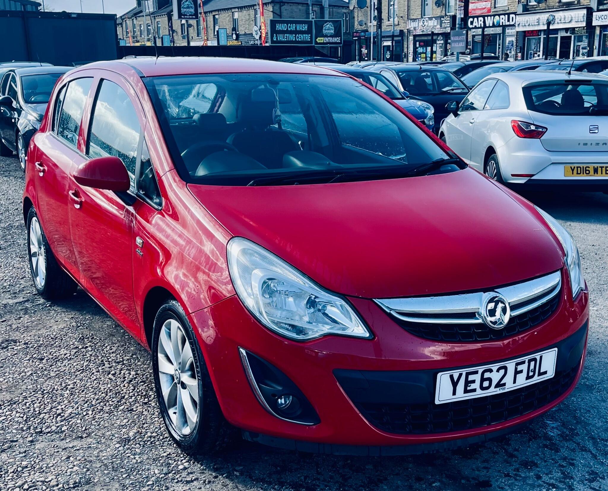 2012 Vauxhall Corsa 1.2 16V Active Euro 5 5dr (A/C) • 76,780 miles