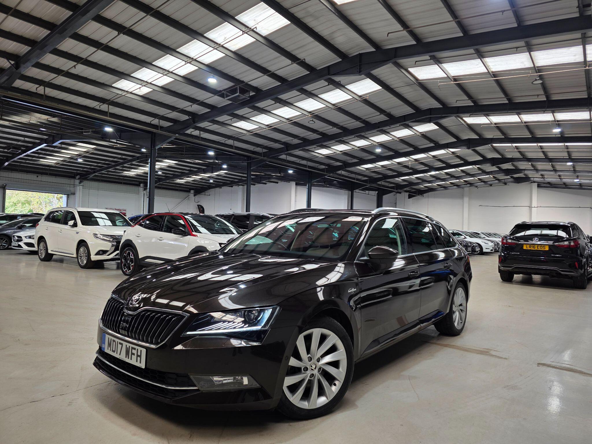 2017 Skoda Superb in Brown for sale