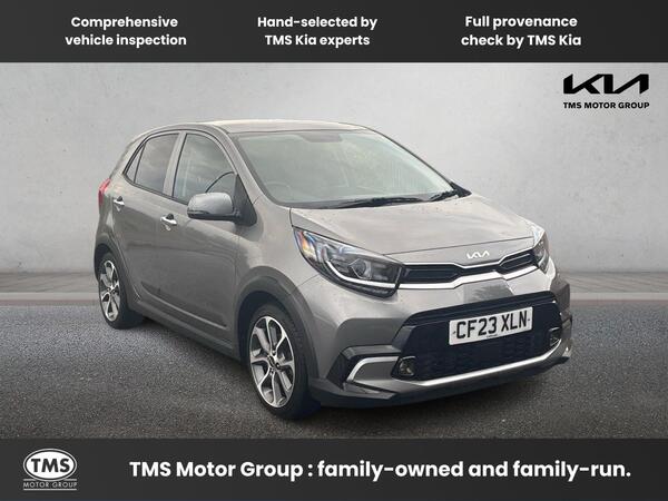 Grey 2023 Kia Picanto Hatchback Front-wheel drive Automatic