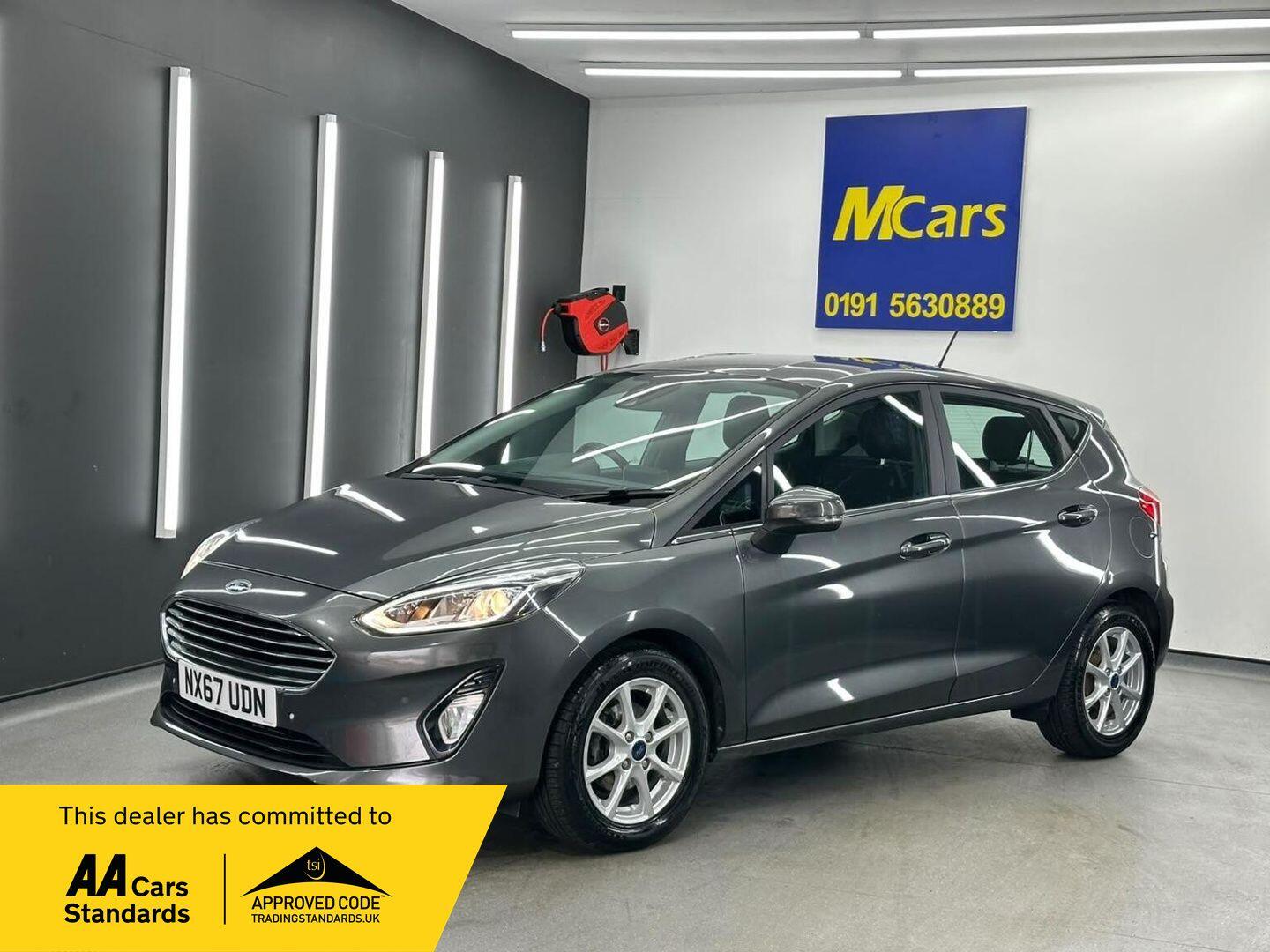 2017 Ford Fiesta in Grey for sale