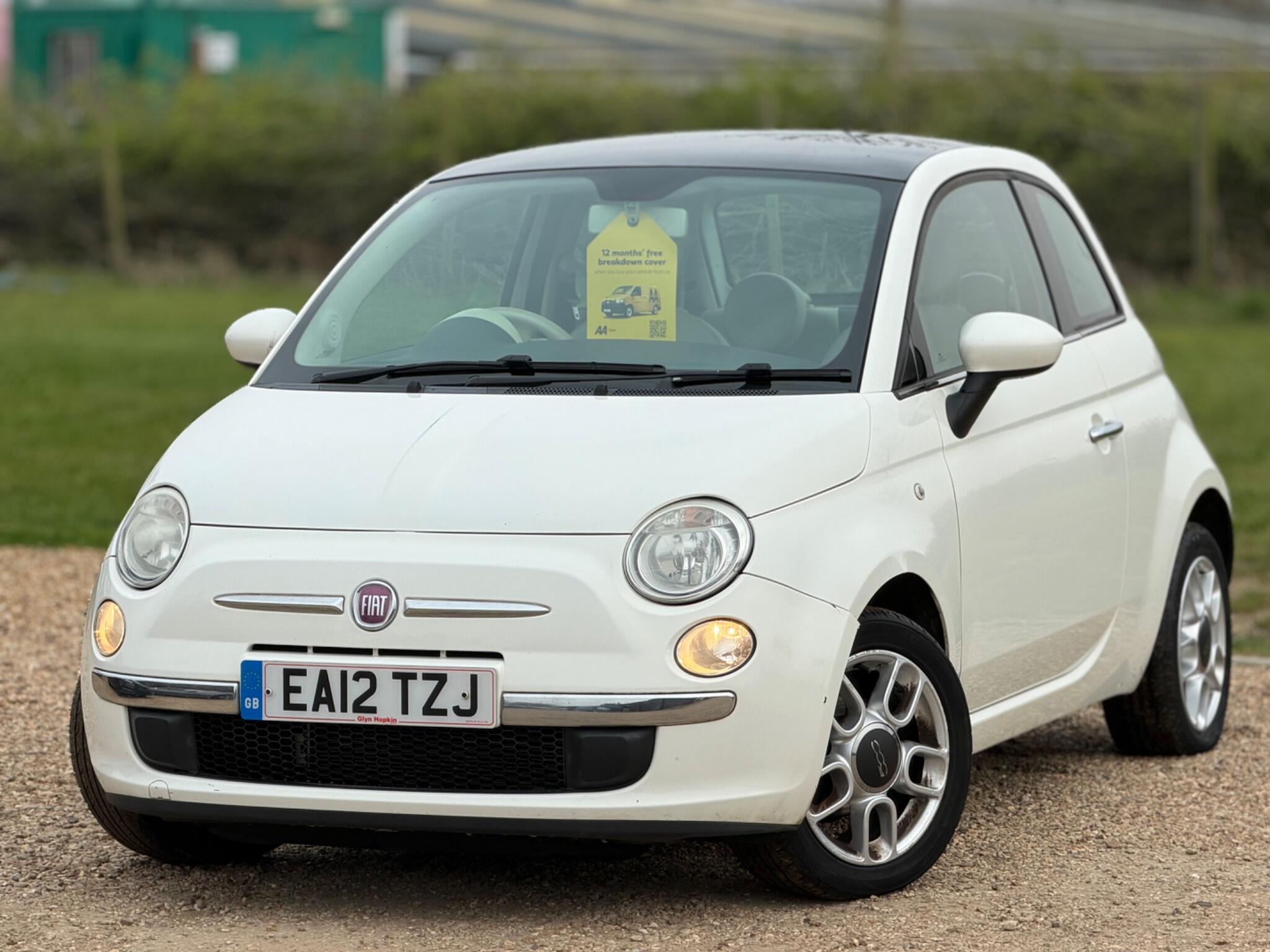 2012 Fiat 500 1.2 Lounge Euro 5 (s/s) 3dr image 2