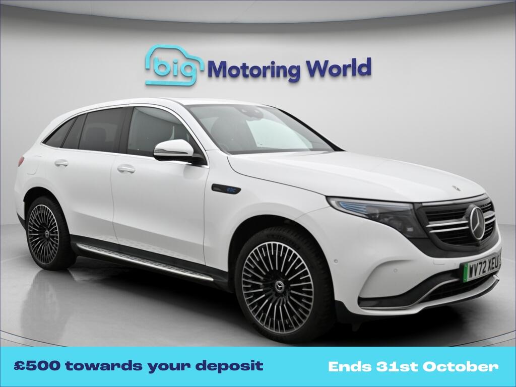White 2022 Mercedes-Benz EQC SUV/Crossover All-wheel drive Automatic