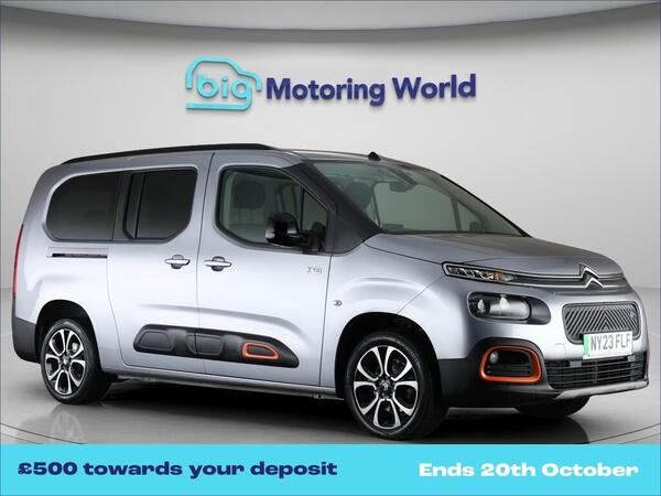 Grey 2023 Citroen Berlingo Estate Front-wheel drive Automatic