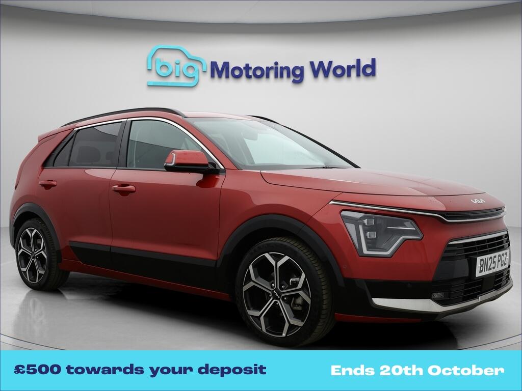 Red 2025 Kia Niro Estate Front-wheel drive Automatic