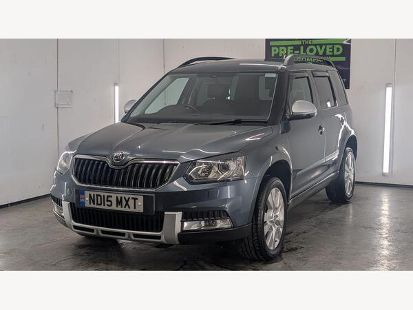 Grey 2015 Skoda Yeti Outdoor Estate Front-wheel drive Automatic