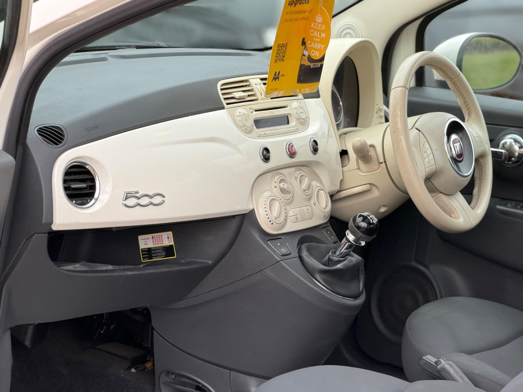 2012 Fiat 500 1.2 Lounge Euro 5 (s/s) 3dr image 15