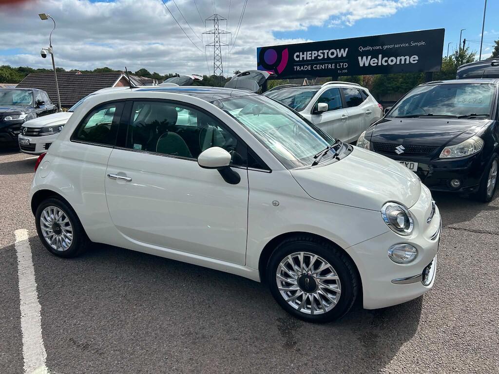2018 Fiat 500 in White for sale