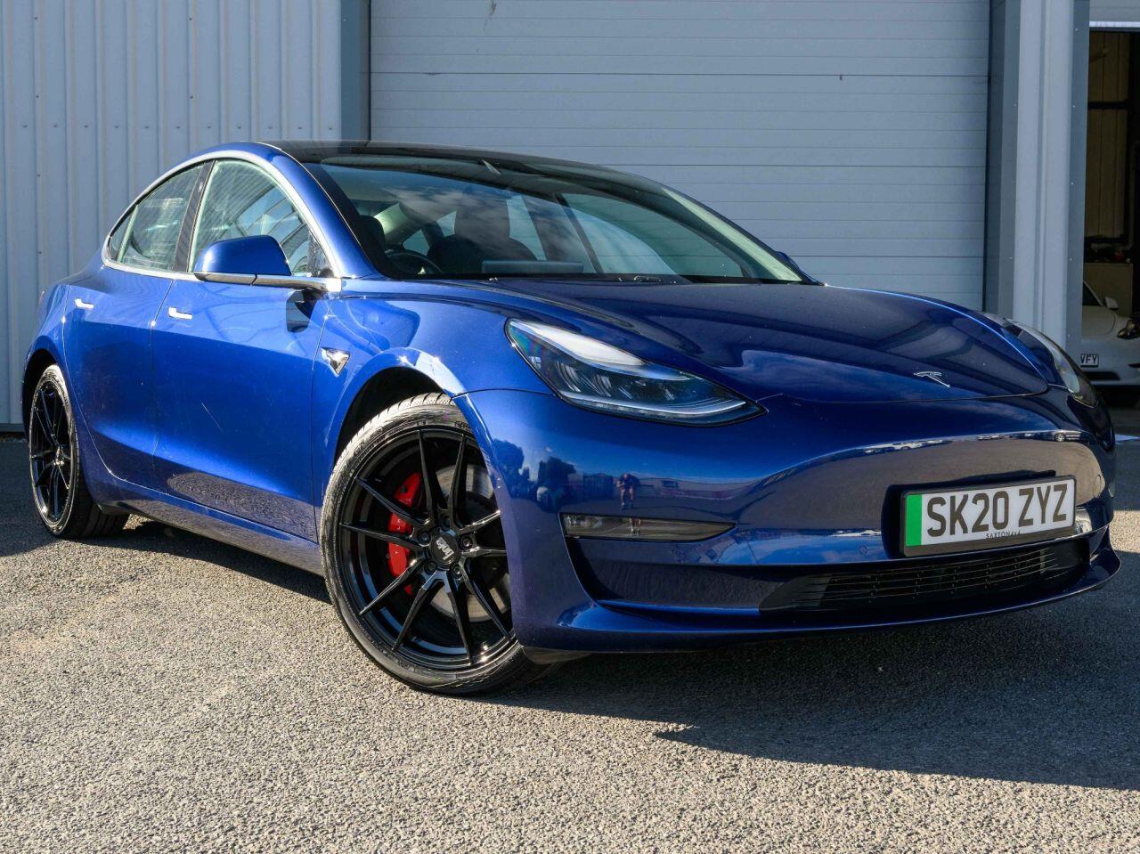 2020 Tesla Model 3 in Blue for sale