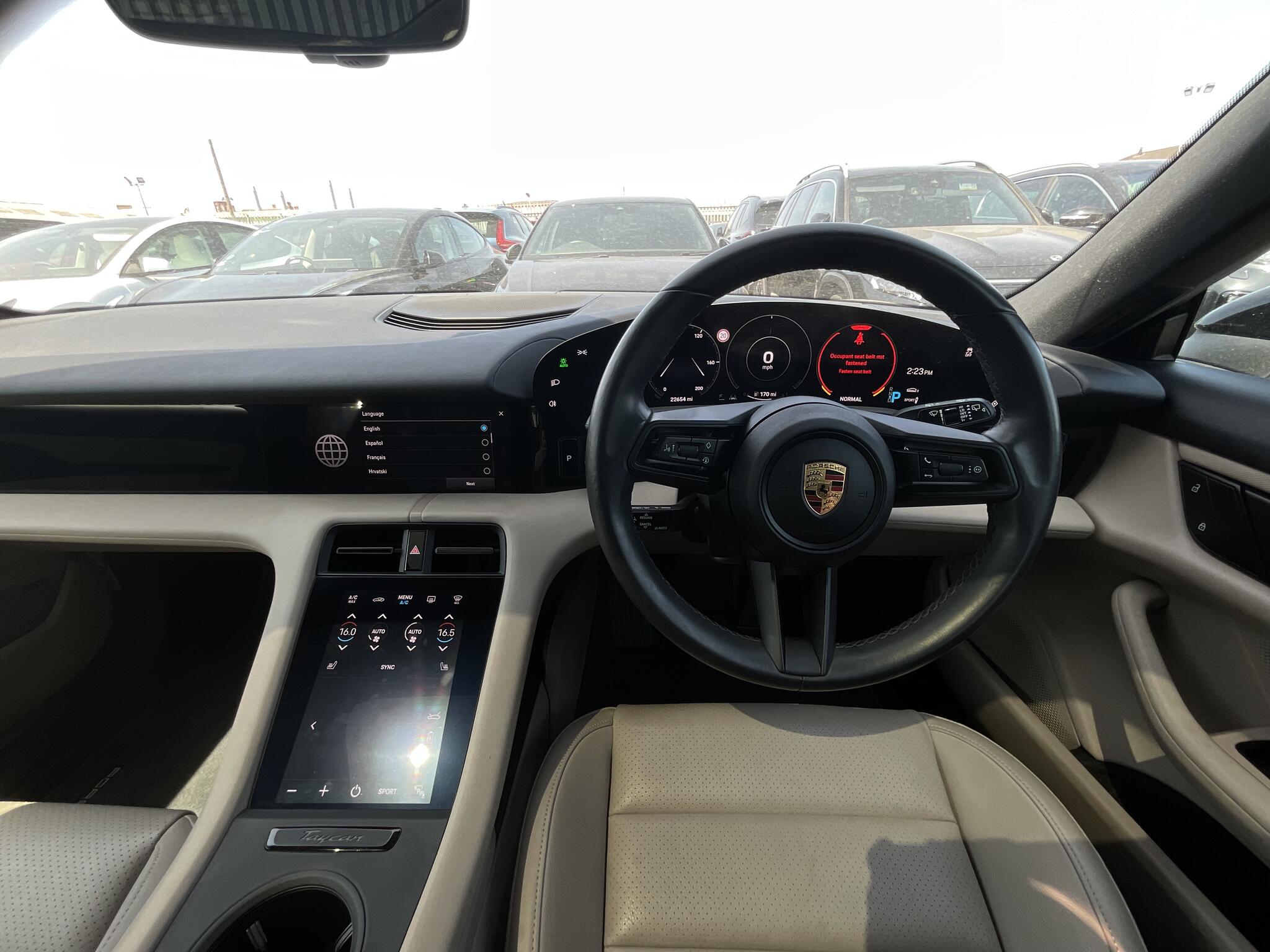 Porsche Taycan view 6