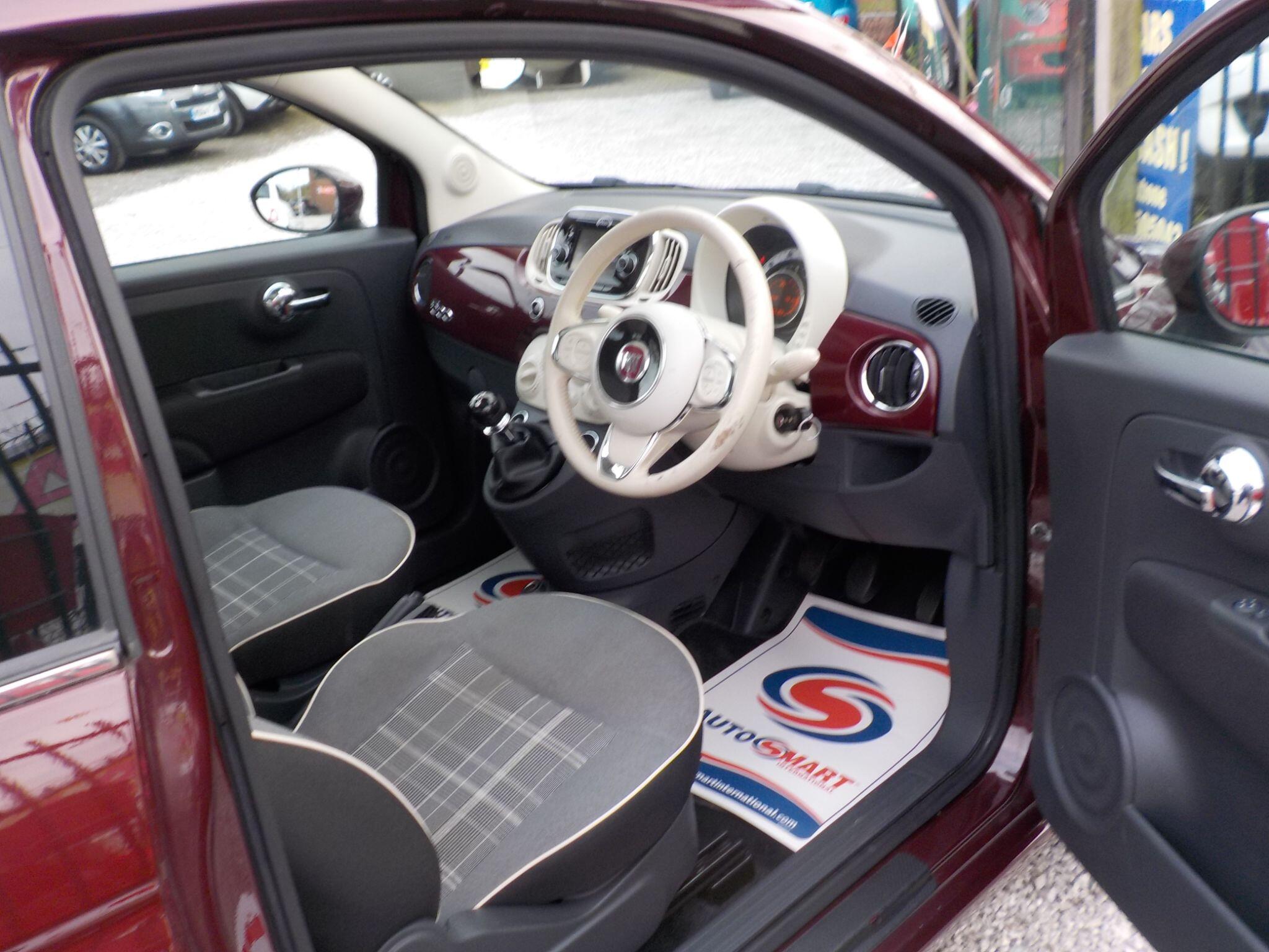 Fiat 500 1.2 Lounge Euro 6 (s/s) 3dr