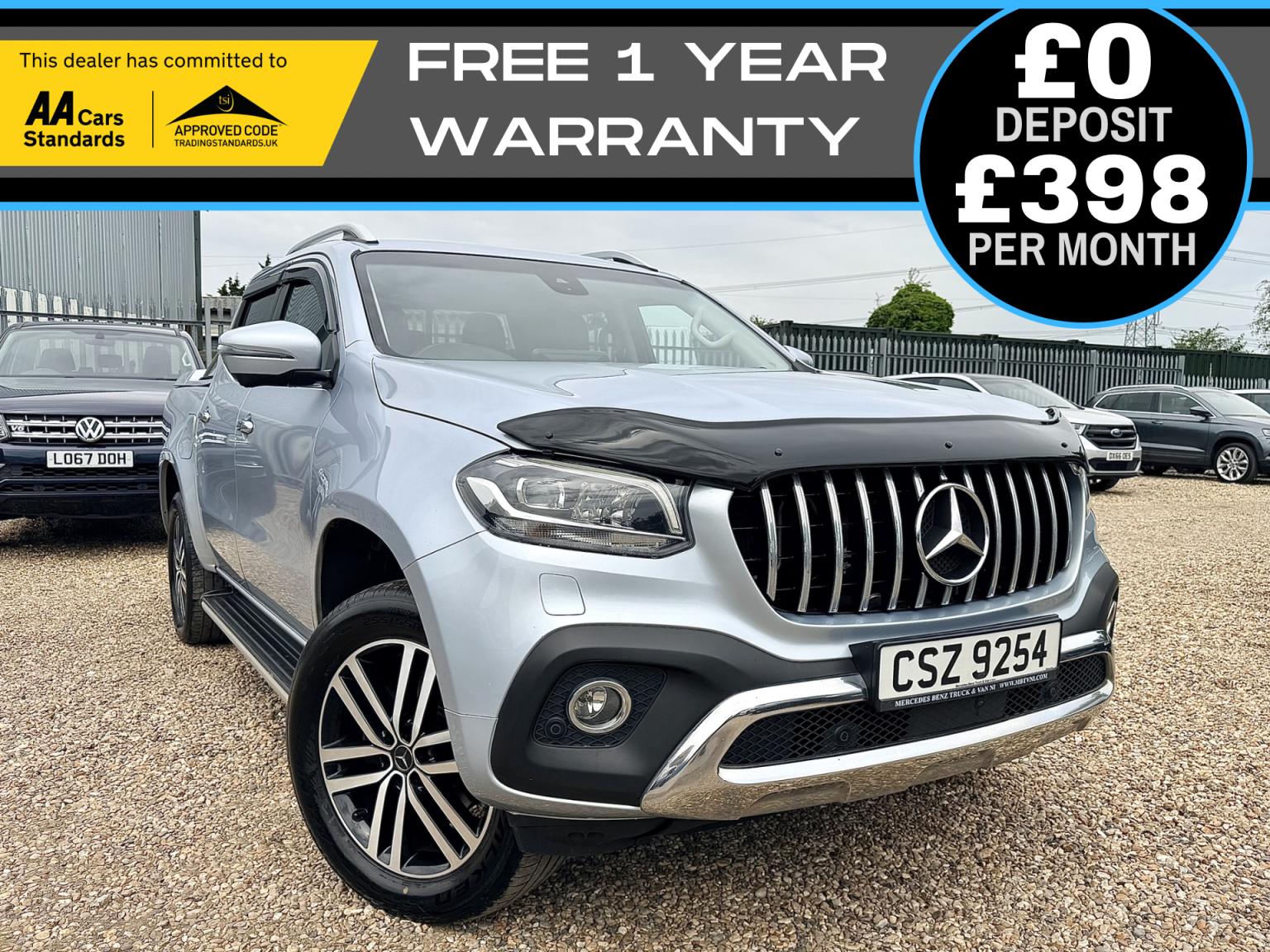 2019 Mercedes-Benz X-Class in Silver for sale
