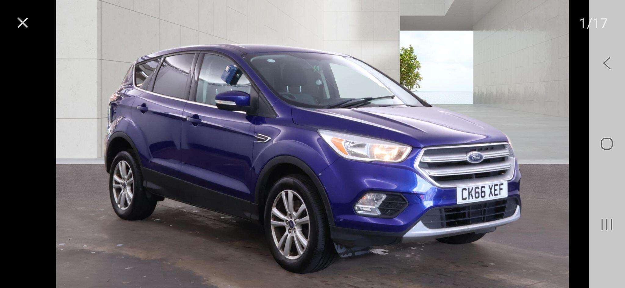 2016 Ford Kuga in Blue for sale