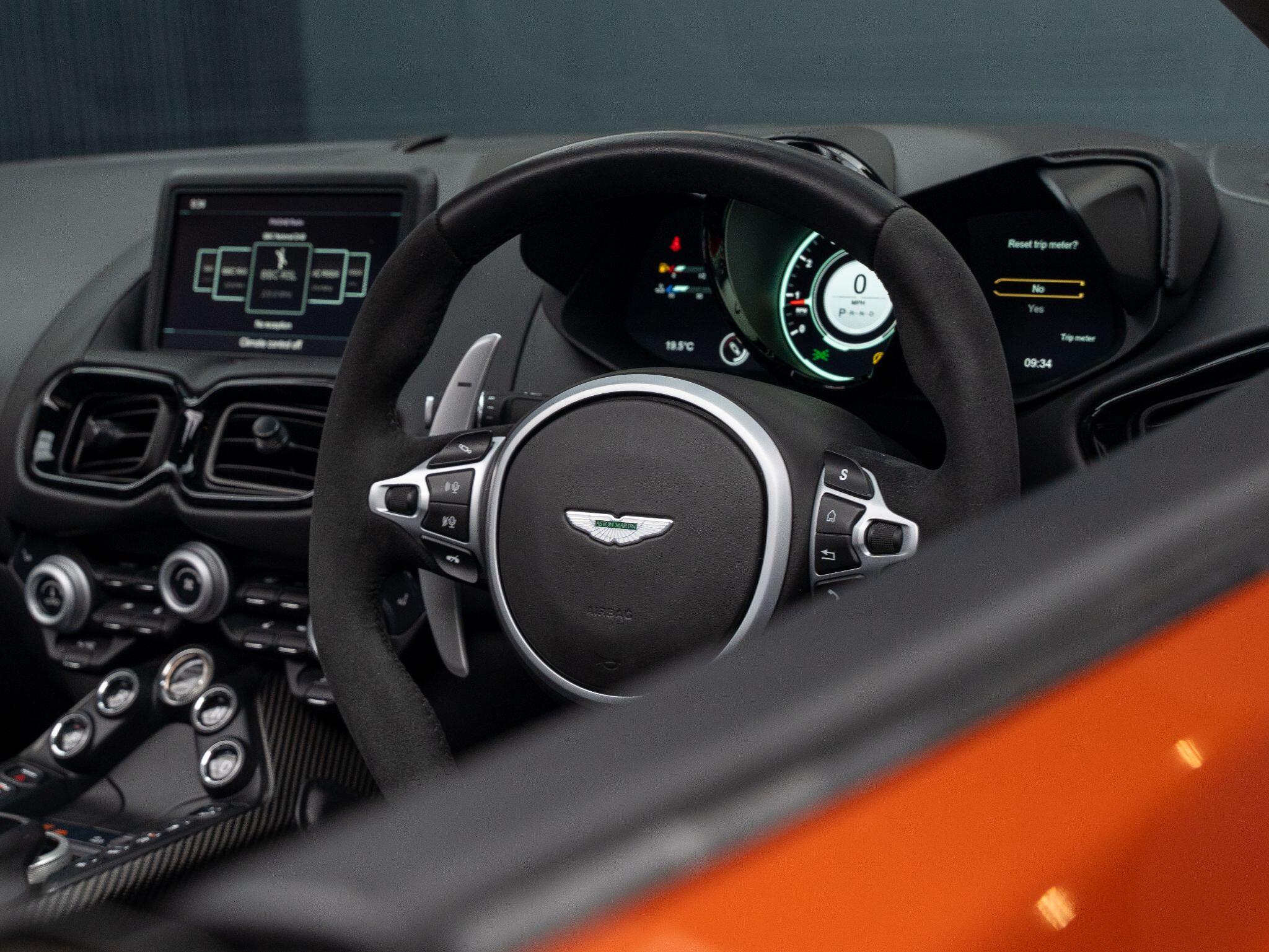 Aston Martin Vantage view 34