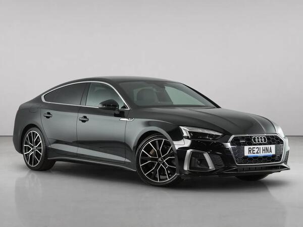 Black 2021 Audi A5 Hatchback All-wheel drive Automatic