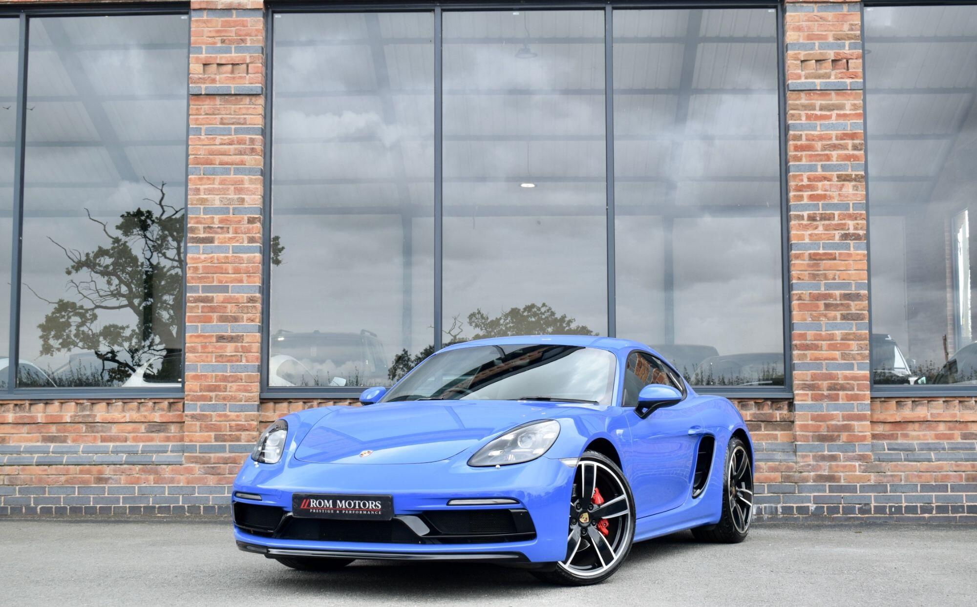 2018 Porsche Cayman in Blue for sale