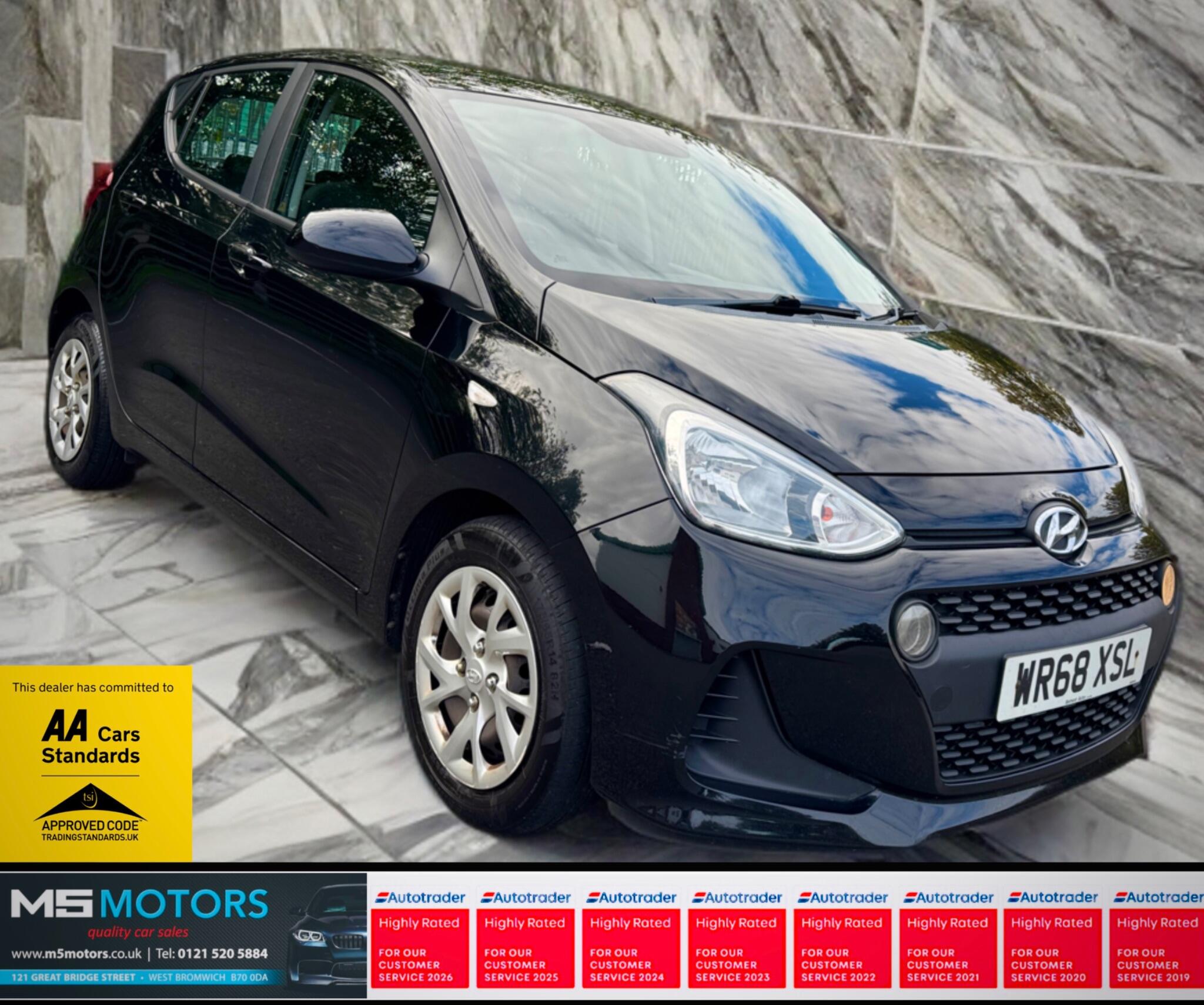 2018 Hyundai I10 in Black for sale