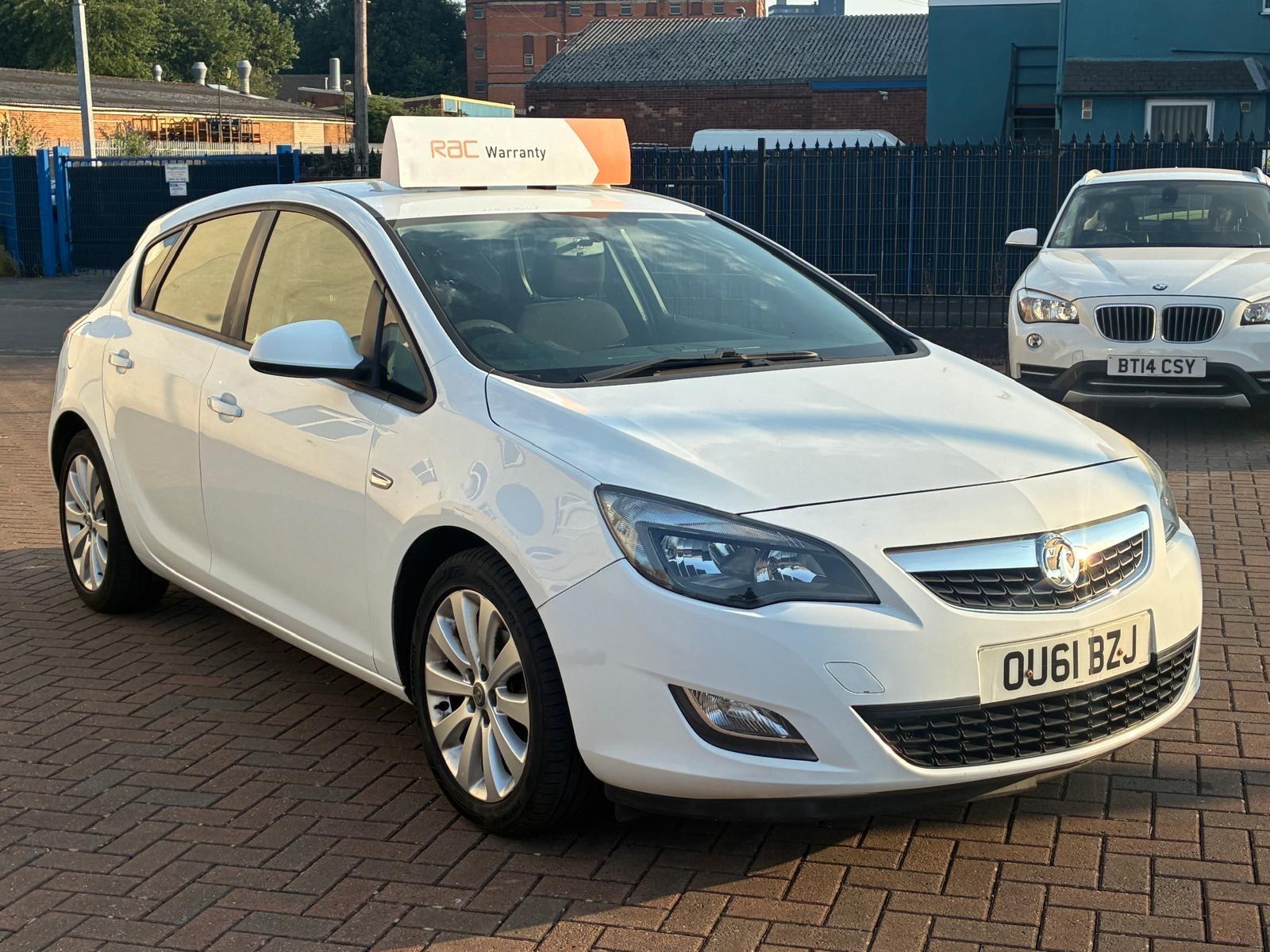 2011 Vauxhall Astra in White for sale