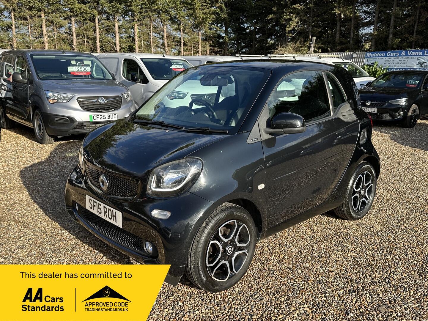 2015 Smart Fortwo in Black for sale