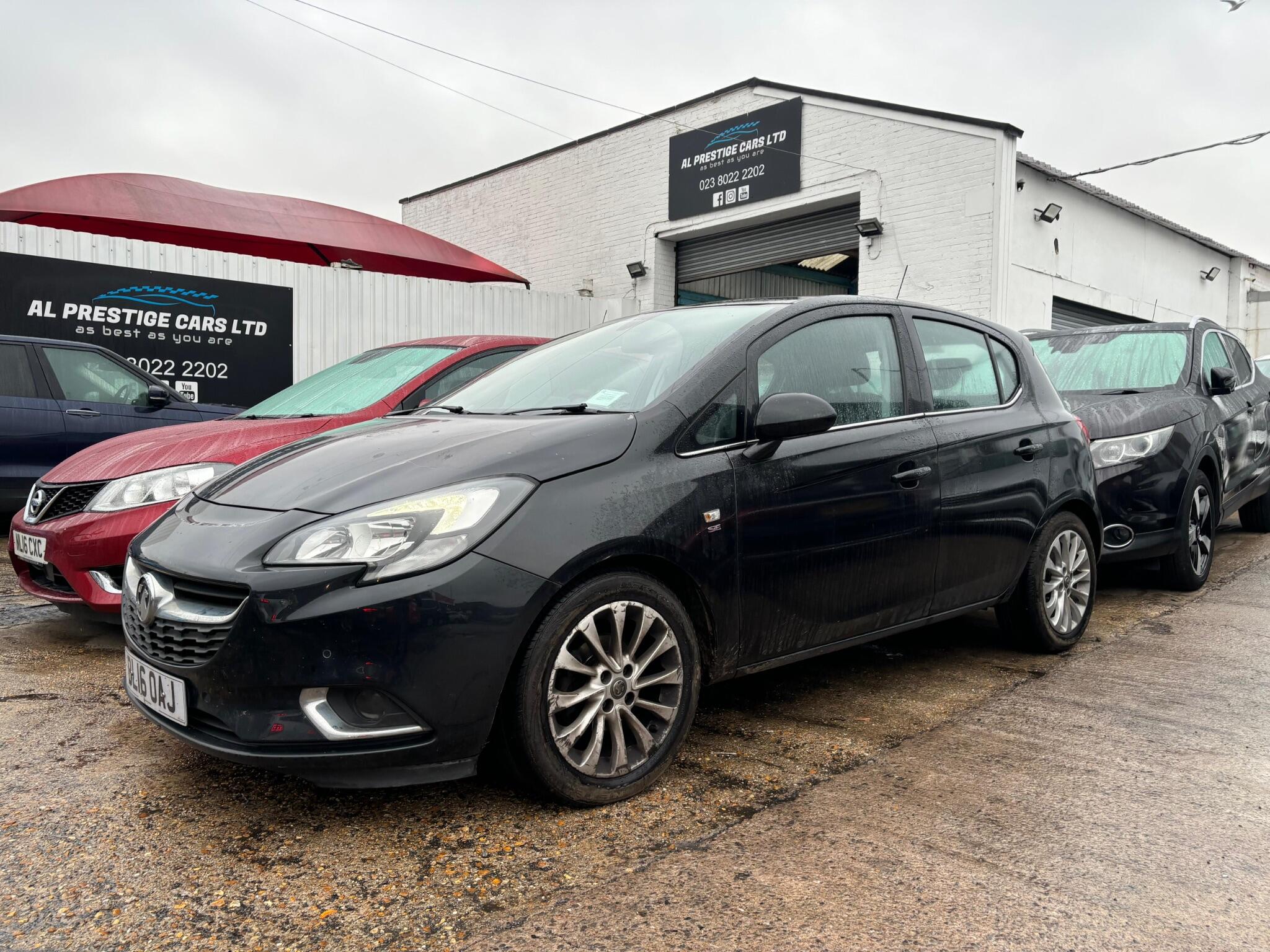 2016 Vauxhall Corsa in Black for sale